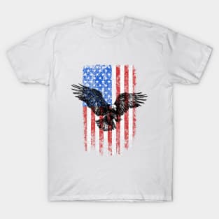 4th Of July American Flag - US 4th of July American flag T-Shirt